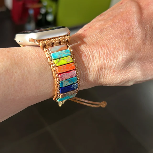 Bracelet pour Apple Watch 7 Chakras