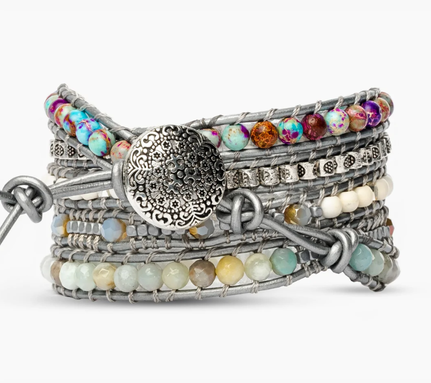 Bracelet Énergétique en Turquoise : Équilibre et Sérénité Naturels
