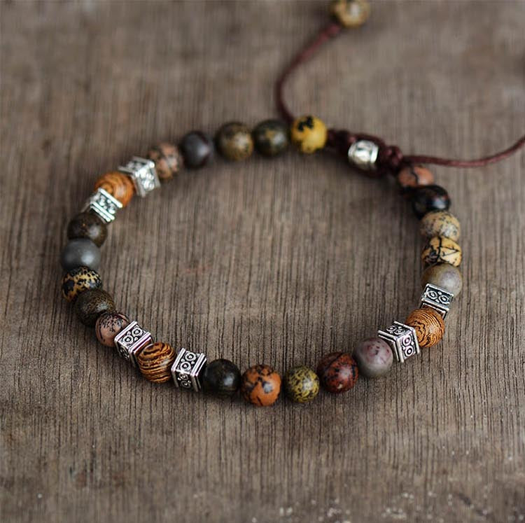Bracelet Énergétique Tibétain : Équilibre, Protection et Sérénité