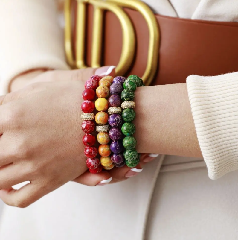 Bracelet de Sérénité &quot;Jaspe Jaune&quot;