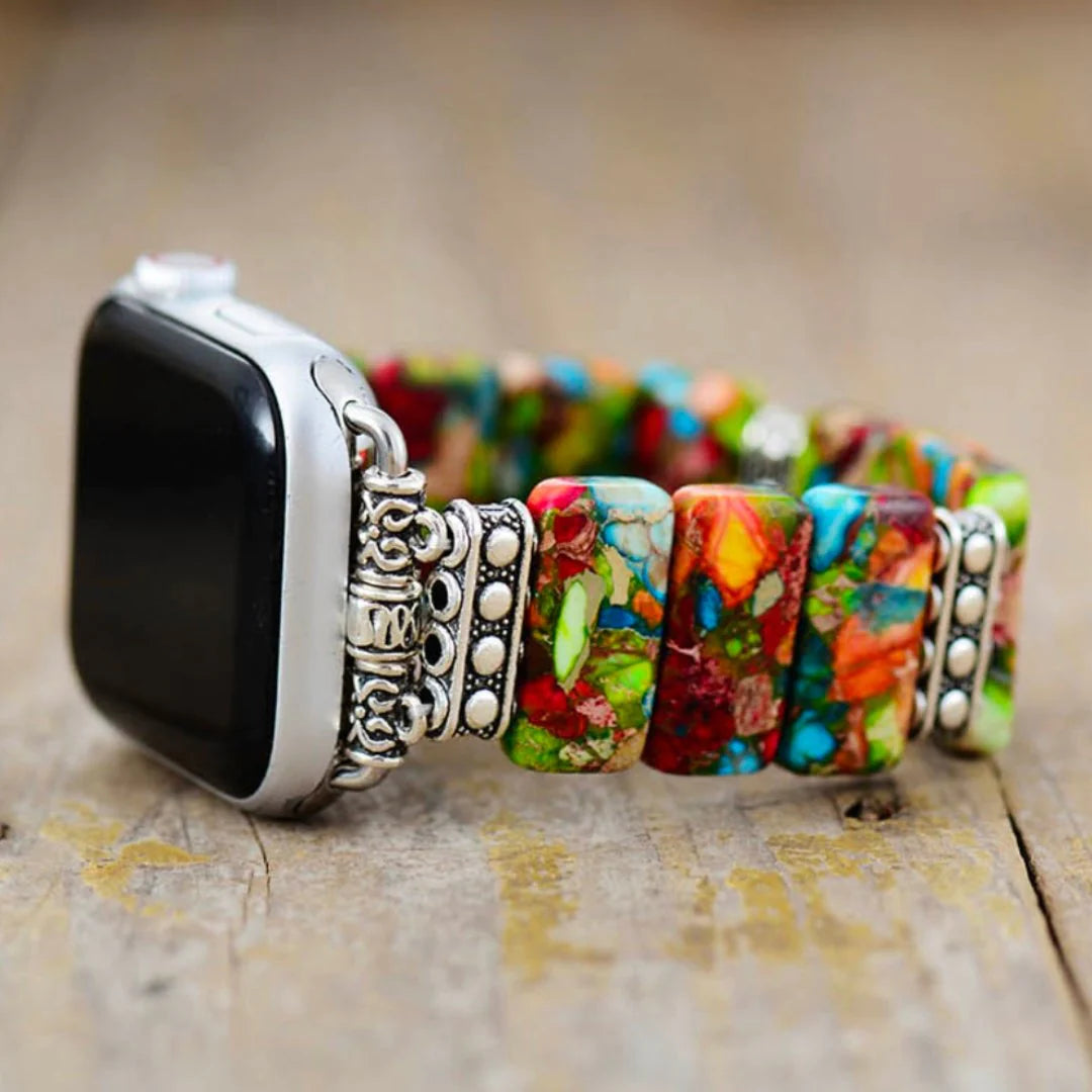 Bracelet Extensible Fleur de Printemps pour Apple Watch
