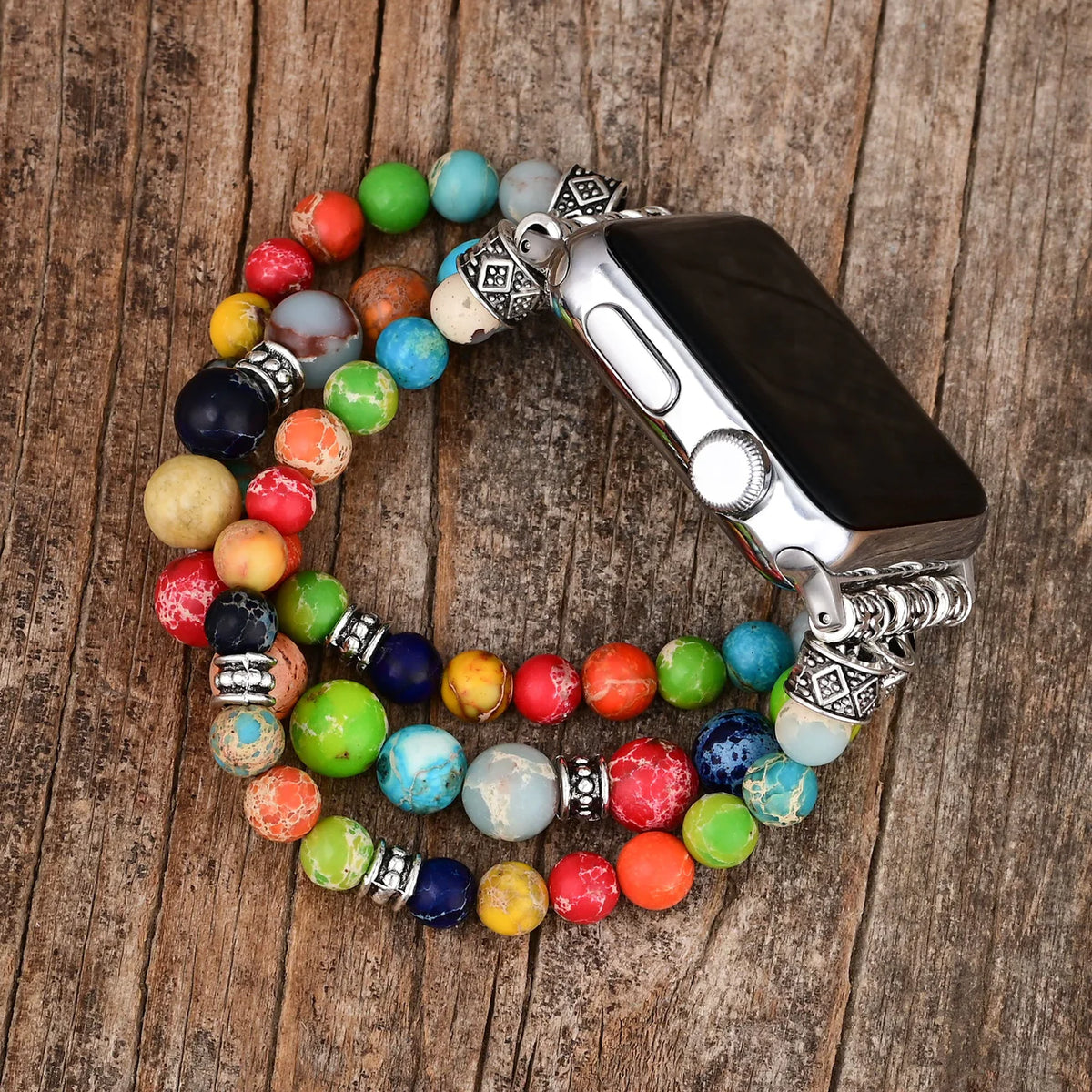 Bracelet Extensible Chakra Vibrant pour Apple Watch