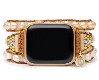 Bracelet apple watch en perles