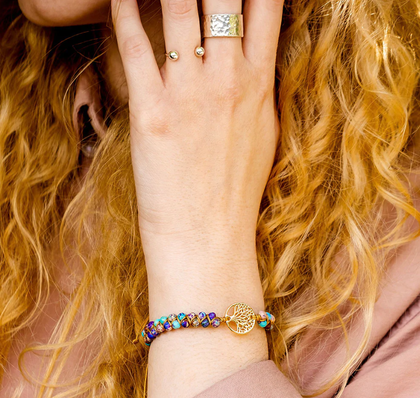 bracelet de protection en jaspe empereur
